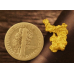 Small Gold Nugget gnm435