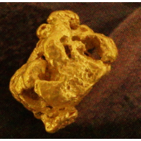 Small Gold Nugget gnm481